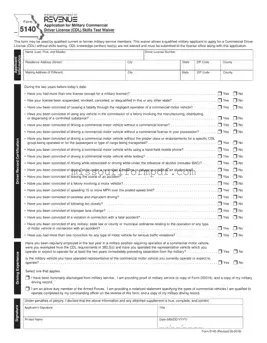 Blank Missouri 5140 Template